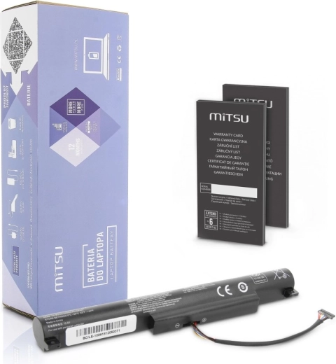 Batteria MITSU per Lenovo IdeaPad 100-15IBY 2200 mAh (24 Wh) 10,8–11,1 V