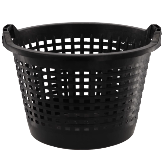 Cesto in plastica traforato azzurro F500 40 l