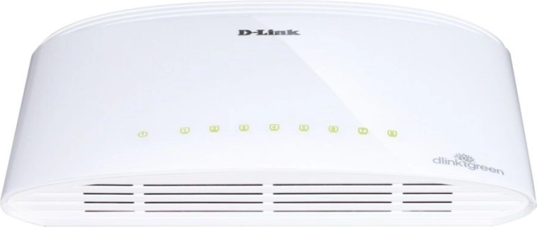 D-Link DGS-1008D switch gigabit a 8 porte senza ventola
