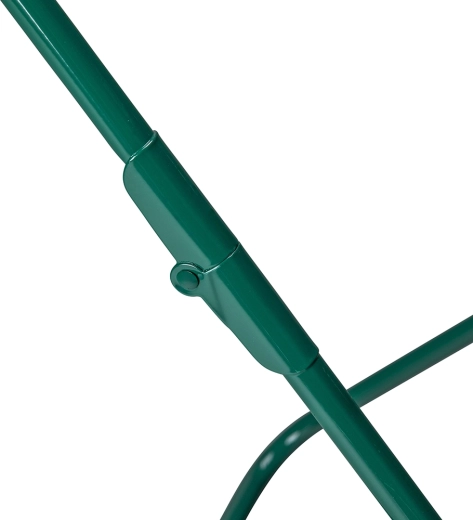 Durable steel construction and side wings