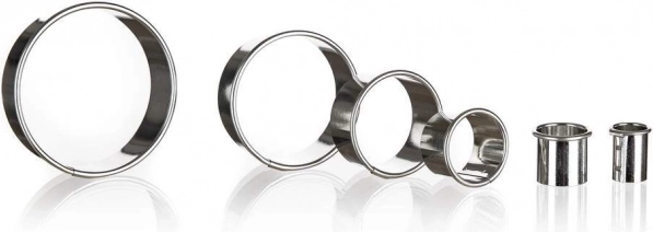 CULINARIA Round Cookie Cutter Set, 6 pcs