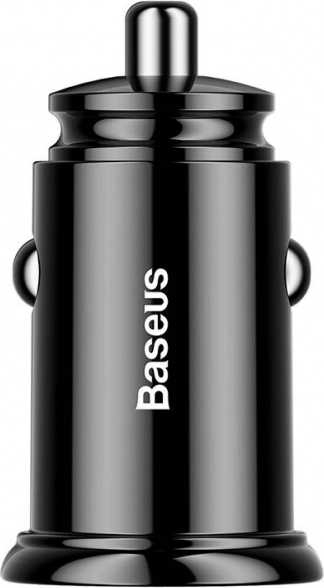 Baseus Car Charger 2x USB QC3.0 30W Black