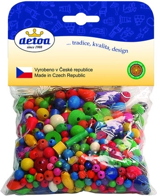 Mix barevných perlí Detoa 100g