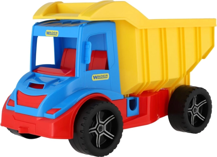 Farebné stavebné auto pre malých vodičov