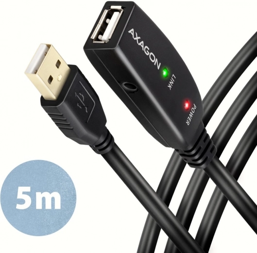 Cavo di prolunga attivo USB 2.0 AXAGON 5m