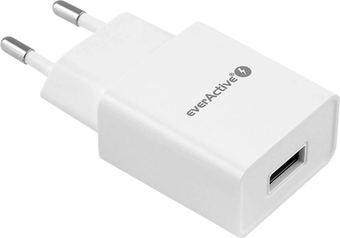 Mains Charger 1x USB 2.4 A 12 W everActive