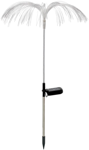 Solcellelampe Vandmand 34 × 34 × 70 cm, 6 LED multicolor