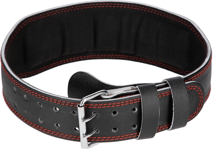 Durable leather and double buckle