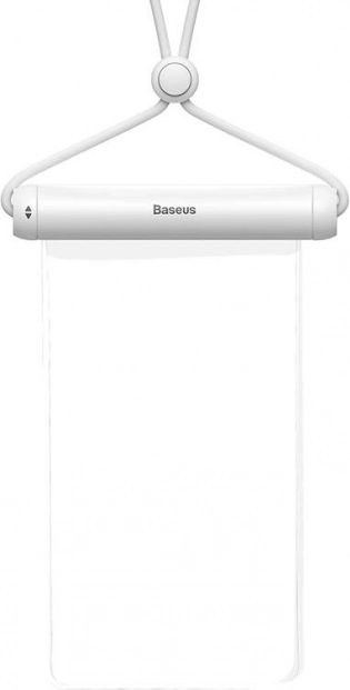 Baseus custodia impermeabile per telefono Cylinder Slide-Cover Pro (bianco)