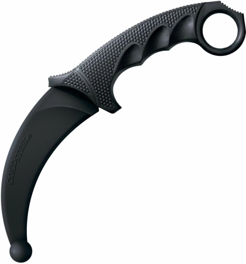 Cold Steel karambit-trainer van santopreen, zwart