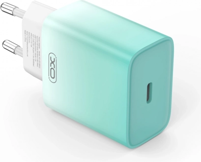 XO CE18 Wall Fast Charger USB‑C PD 30 W Blue