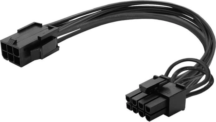 Cavo di alimentazione 6 pin a 8 pin (6+2) PCI‑Express 15 cm