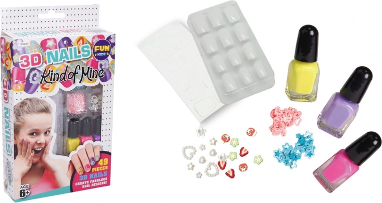 3D set za nokte za djecu