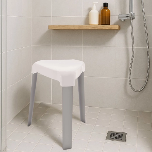 Idealer Sitz für die Dusche