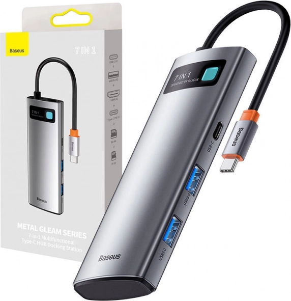 Baseus 7v1 adattatore USB-C con HDMI e USB 3.0