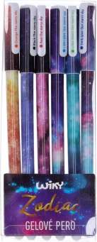 Zodiac Gel Pens Set of 6 pcs