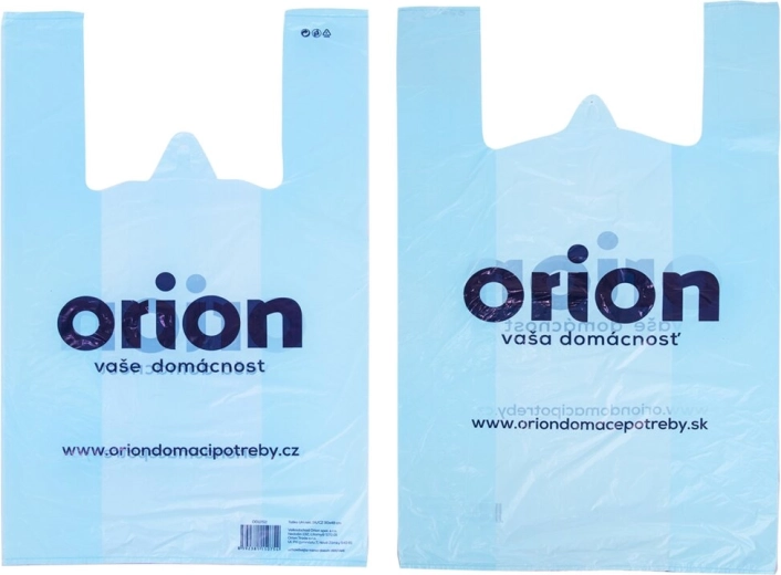 RM borsa pubblicitaria in plastica tipo "canottiera" 30 × 48 cm (SK/CZ)
