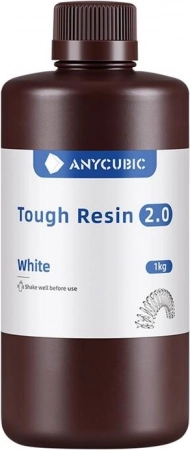 AnyCubic Tough Resin 2.0 hvid