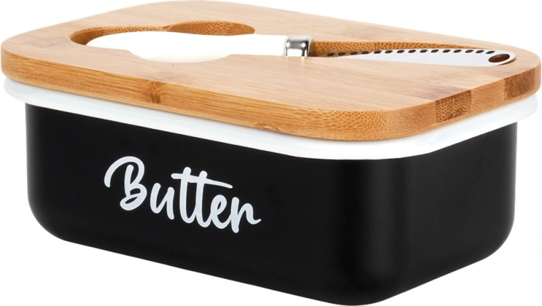 Stilfuldt metaldesign i sort