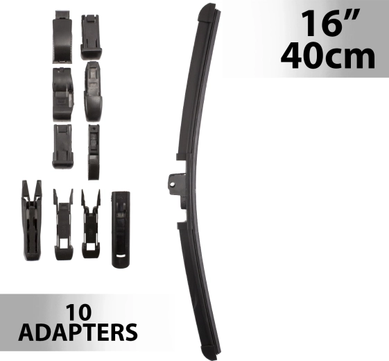 Scheibenwischer Carguard 40 cm mit 10 Adaptern