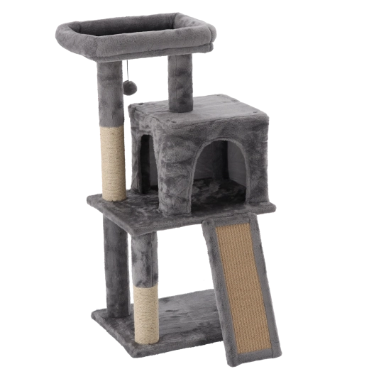 Multiple levels for play and relaxation
