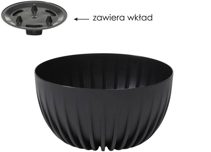 Smart drainage without waterlogging roots