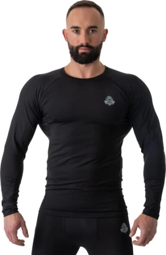 Rashguard de compression homme DBX Bushido RSL Black à manches longues