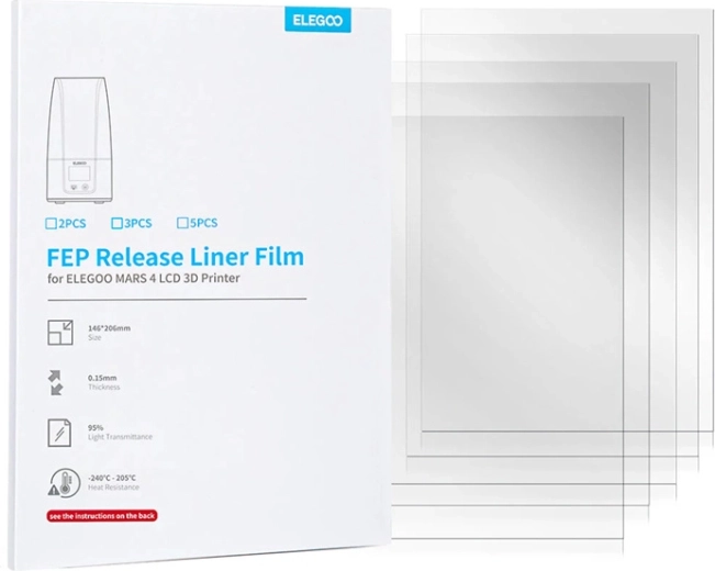 Elegoo FEP Film for Mars 5 (5 pcs)