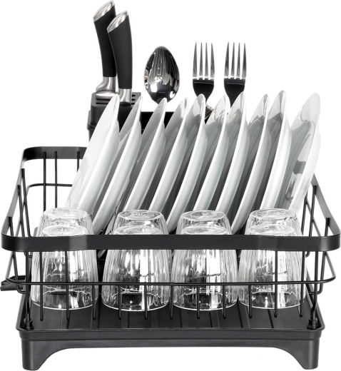 Sturdy metal construction and large capacity