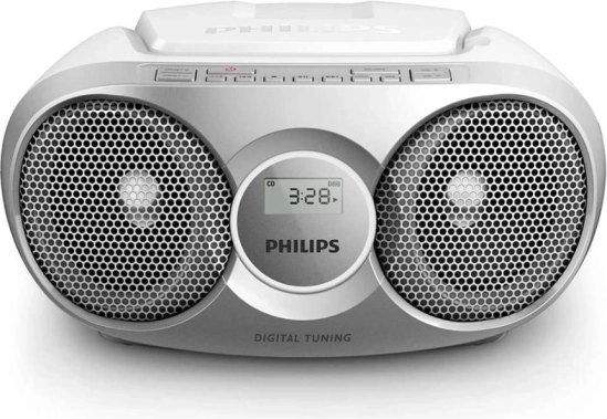 Portable CD Radio, Silver