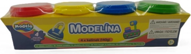 MODELO Modeling Clay 4×140 g – assorted colors