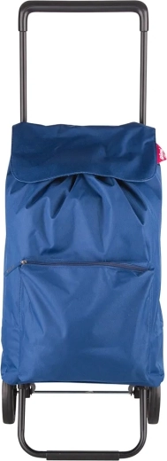 Gimi Argo New chariot de courses / sac à roulettes bleu foncé