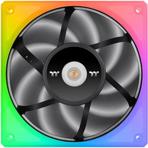 Ventole Thermaltake ToughFan RGB 120 mm, set da 3 pezzi, nere