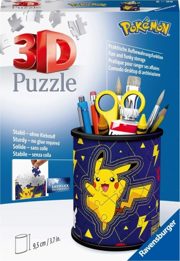 Ravensburger 3D Puzzle Pokémon – Pencil Holder (54 Pieces)