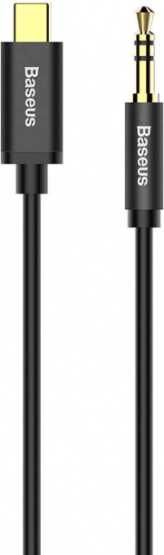 Cavo audio Baseus USB-C a jack 3,5 mm nero 1,2 m