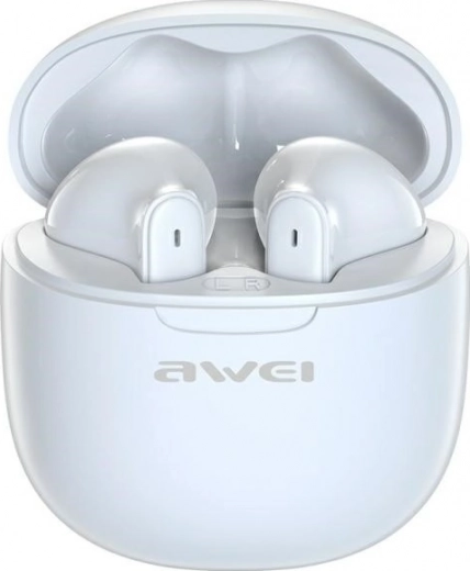 Bluetooth Headphones 5.3 TWS ENC White