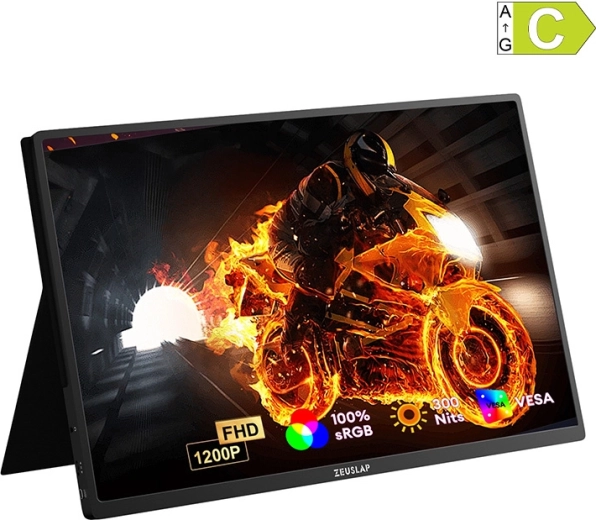 Monitor portatile ZEUSLAP P16 Plus 16" WUXGA 180 Hz