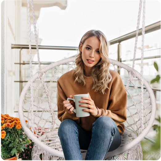 Forme confortable pour une vraie détente