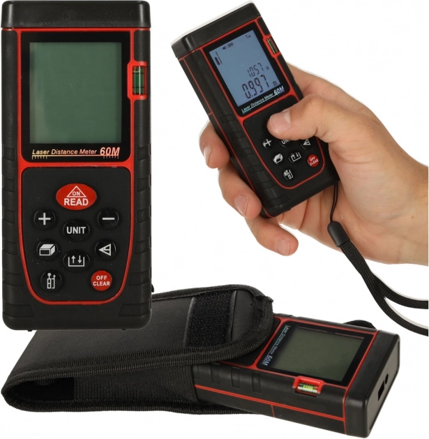 Laserski daljinomer Kafuwell z merjenjem do 60 m