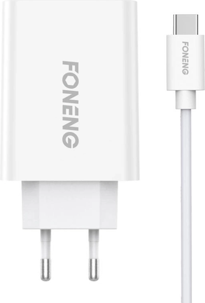 Foneng 10.5 W Wall Fast Charger, 1× USB, USB‑C Cable