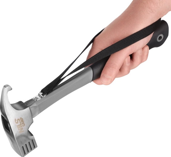 Poignée ergonomique avec dragonne