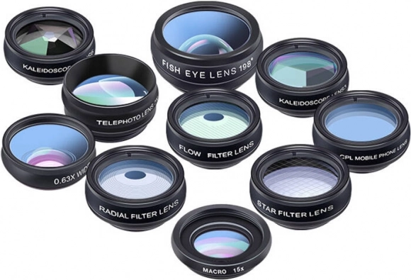 Apexel 10 in 1 Mobile Lens Kit