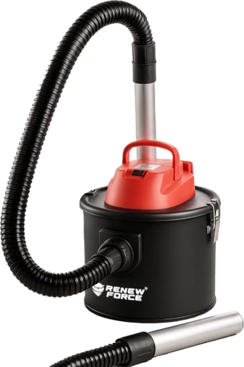 Powerful suction for a clean fireplace