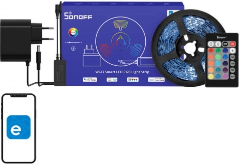 Smart RGB Wi‑Fi LED Strip 5 m Sonoff L2 Lite