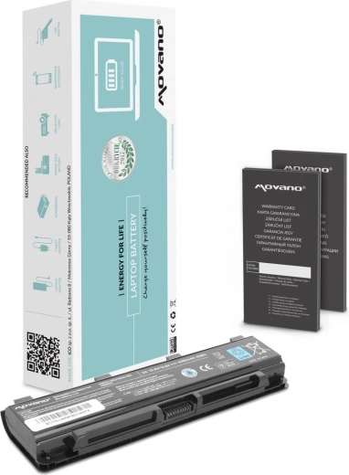 Movano batteria per Toshiba Satellite C850/L850 4400 mAh (48 Wh) PA5024U-1BRS