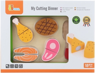 Wooden Cutting Set - Meat