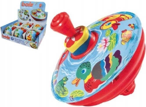 Trottola Lena per bambini – Trottola Lena con paperelle, diametro 13 cm