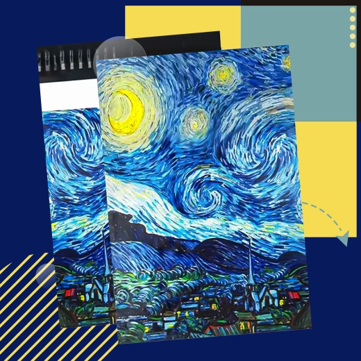 Kurerfolioposer 255 × 370 mm, lyserøde, 50 stk.