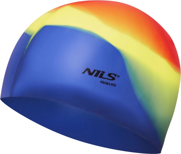 Cuffia da nuoto in silicone NILS Aqua Multicolor