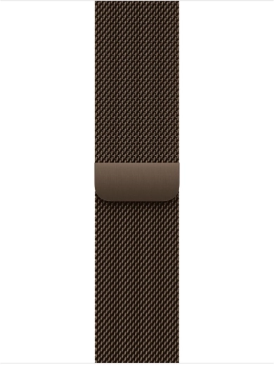 Dark Brown Stainless Steel Milanese Mesh Band for 40 mm Case